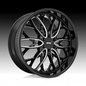 Dub OG S263 Gloss Black Milled Custom Wheels